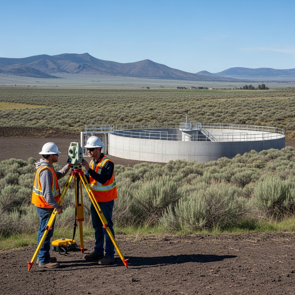 Municipal & Government surveying in Central Oregon